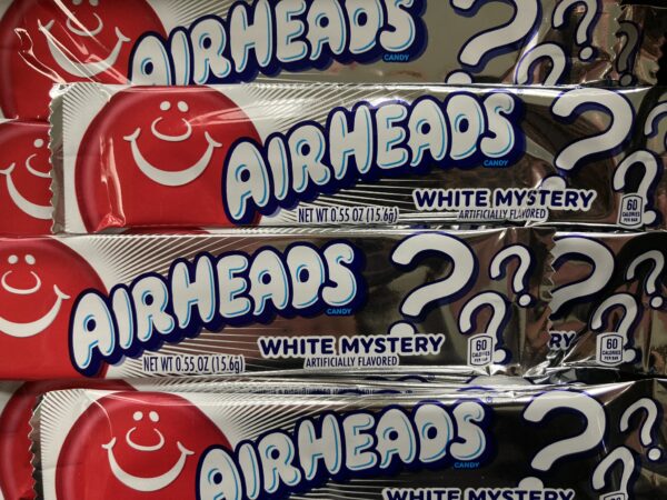 Bulk bin of White Mystery Airheads