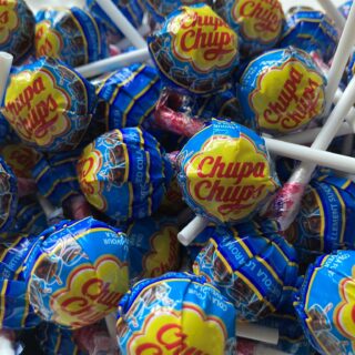 Bulk Bin of Cola Chupa Chups